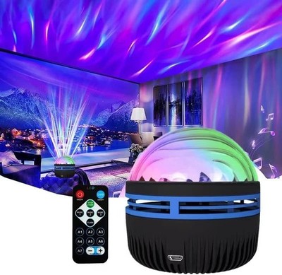 Star Projector, Northern Galaxy Light Aurora Projector with Light Effects NEW