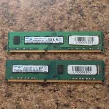  8GB-4GBx2 Samsung 2Rx8 PC3-10600U DDR3 Desktop RAM Memory M378B5273CH0-CK0