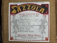G-Roll G-485 RECUT Nickelodeon Roll Various Jazzola Meliora