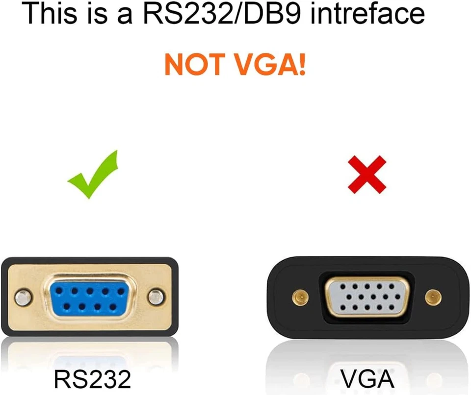 CableCreation USB to RS232 Adapter with PL2303 Chip, USB to DB9 Serial Female - Image 2 of 4