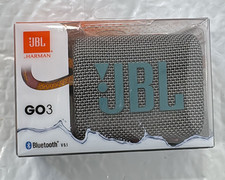 JBL Go 3 Portable Bluetooth Speaker - Gray