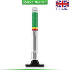 Tyre Tread Depth Gauge Tyre Measuring Pen Color Coded Tread Pattern For Bike Car