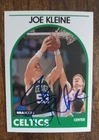 autograph joe klein 1989 hoops card