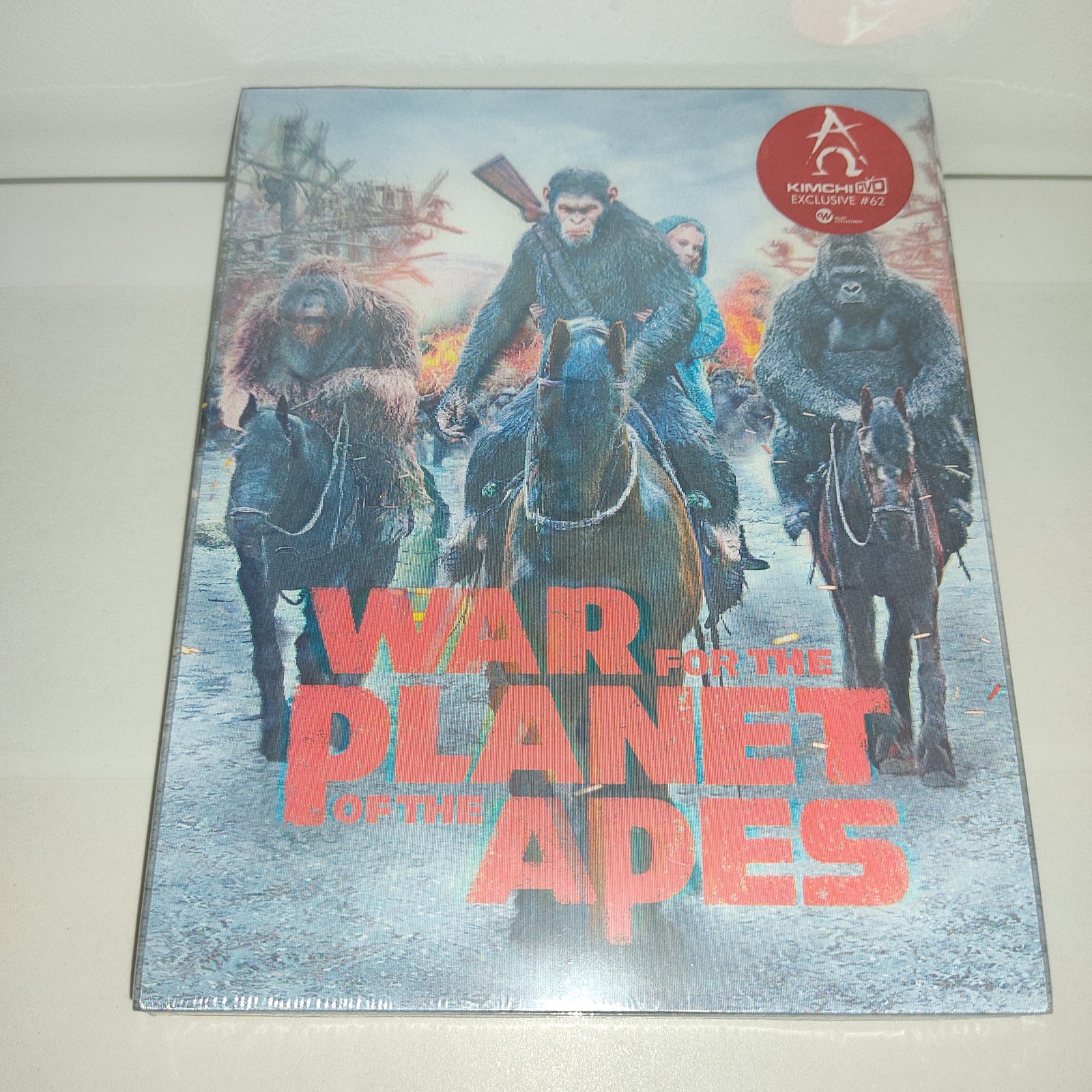 War for the Planet of the Apes Fullslip Lenticular STEELBOOK [Blu-Ray] - KIMC...