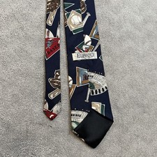 Eurégo Men’s Tie 100% Silk Baseball Novelty Made In The USA