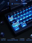 Interstellar Keycaps Nuclear Power Height for Mechanical Keyboard