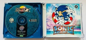 Sonic Adventure & Sonic Adventure 2 Bundle 2 Dreamcast Games Boxed Complete PAL