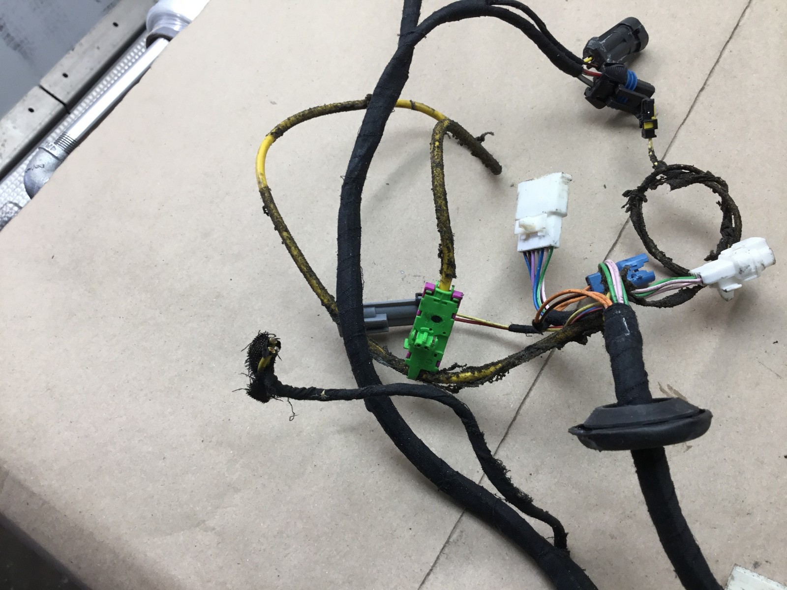 Maserati Coupe GT 2003 Right Passenger Door Wire Wiring Harness 02-06 ;:Y