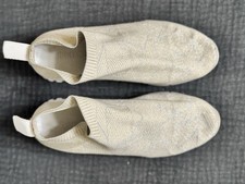 AUTHENTIC PRELOVED JIMMY CHOO NORWAY SNEAKERS IN CREAM/WHITE US SIZE 8