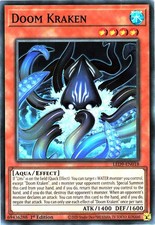 Yu-Gi-Oh TCG LED9-DE018 SR Doom Kraken Legendary Duelists: Duels From the Deep