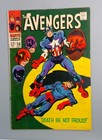 Avengers #56 VG Bucky's Death Marvel Comics, 1968 JR1