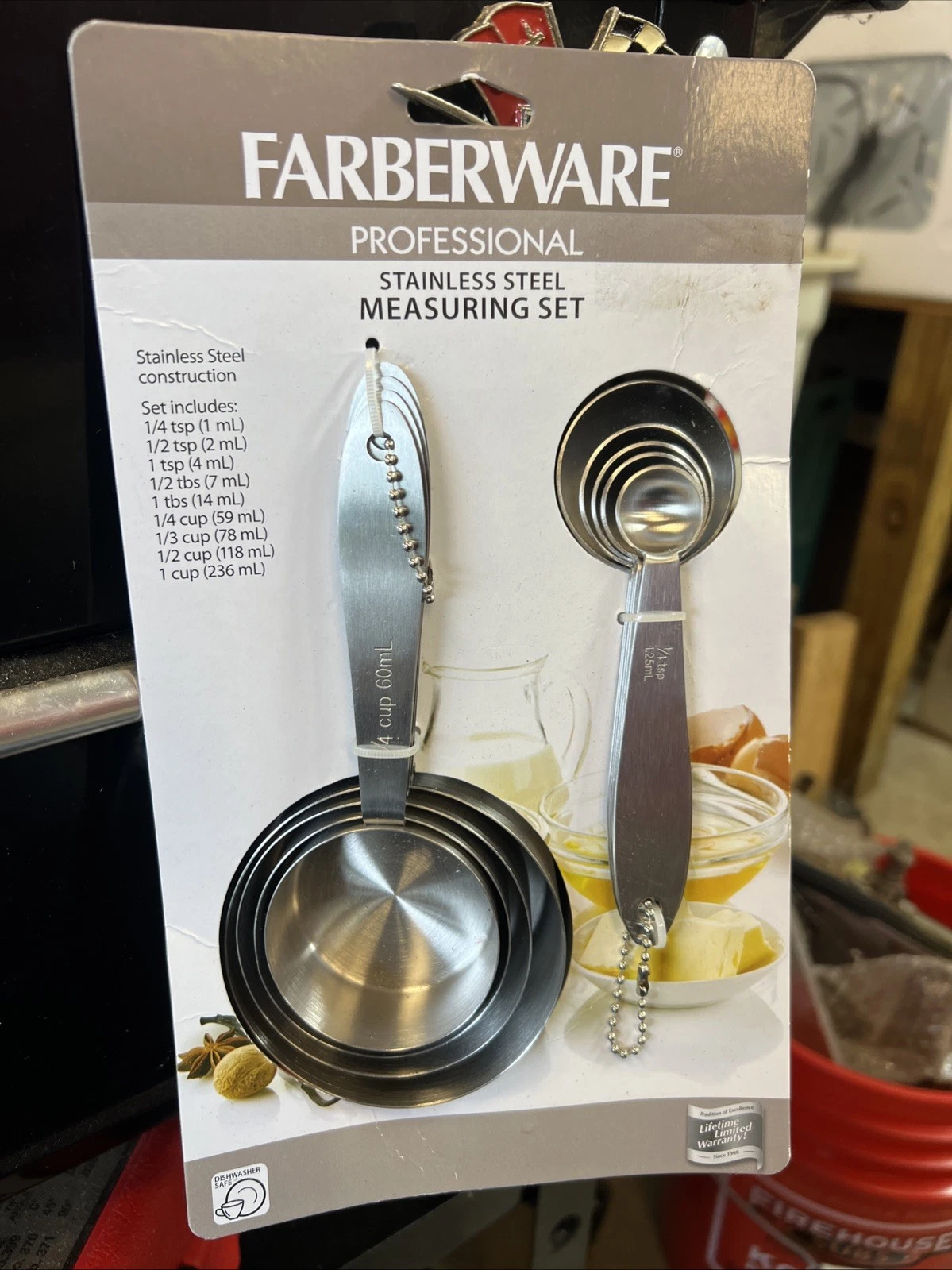 9 Pc Farberware Professional Stainless Steel Measuring Spoons
Opens in a new window or tab
