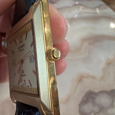 Accurate Tenor+ Sapphire Swiss Made Square Watch | eBay
