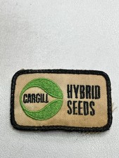 Vintage From-Hat Kinda Rough CARGILL HYBRID SEEDS Farm Farmer Patch T157