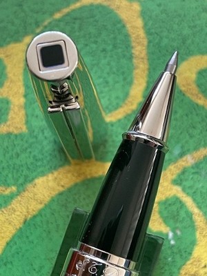 ST Dupont Ellipsis Palladium Plated Rollerball Pen