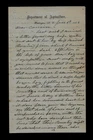 CIVIL WAR LETTER - Mourns Death of 3rd Vermont Infantryman BATTLE WILDERNESS !