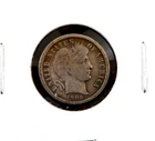 1906-P-NATURAL SURFACES-BARBER DIME-MIDGRADE,SILVER-FREE SHIPPING  #2802.