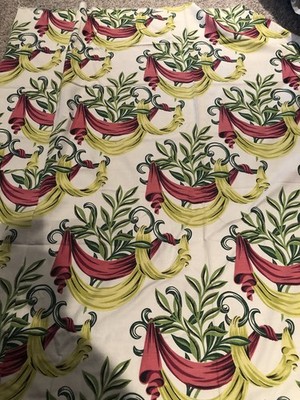 Vintage Goldco Barkcloth, 1 coverlet, excellent
