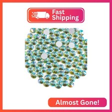 Beadsland 2880pcs Flat Back Crystal Rhinestones Round Gems for Nail Art and Craf