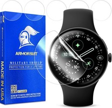 6 Pack Screen Protector for Google Pixel Watch 4 41mm MilitaryShield HD Clear
