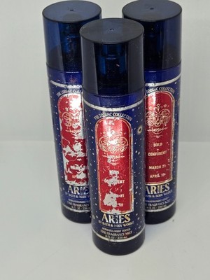 Bath Body Works  Zodiac Aries Bonfire Bash Fine Fragrance Mist x3 - 8oz each