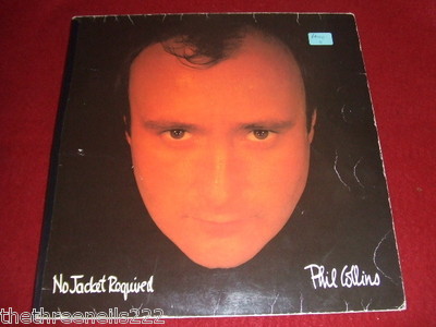 VINYL LP - PHIL COLLINS - NO JACKET REQUIRED - V2345
