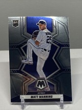 2022 Mosaic Baseball Base Rookies #220 Matt Manning - Detroit Tigers