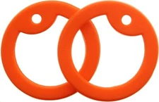 4 Pack - Military Dog Tag Rubber/Silicone Silencer - Multiple Colors Available