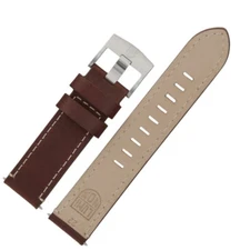 Replacement Strap Interchangeable Strap Luminox for 1760 Series, 22 mm Leather Brown