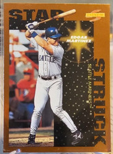 1996 Score Star Struck Dugout Collection Edgar Martinez #101 Seattle Mariners