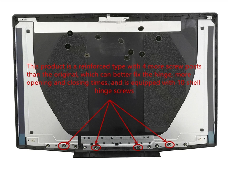 Nuevo Dell Serie G G3 15 3590 LCD Tapa Trasera Tapa Superior Estuche Con Bisagras Tornillo 0747K Foto 2 de 4