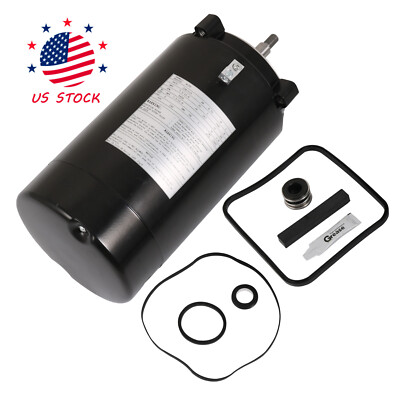 Pool Pump Motor and Seal Replacement Kit For Hayward Max Flow,Super Pump UST1102