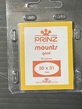 PRINZ STAMP MOUNTS 50/31 - U.S. JUMBO (H) - WE ARE A VETERAN SUPPORTIVE BUSINESS
