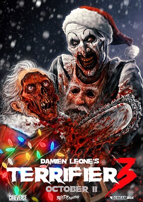 Terrifier 3 Movie Film POSTER Plakat   - 80b