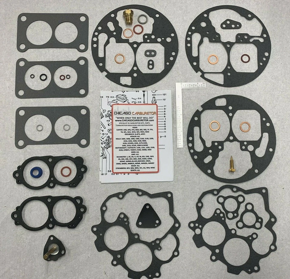 1965 & UP MERCEDES BENZ CARB KIT ZENITH 35/40 INAT 2 BARREL 220SB 230 250 250S   - Image 2 of 2