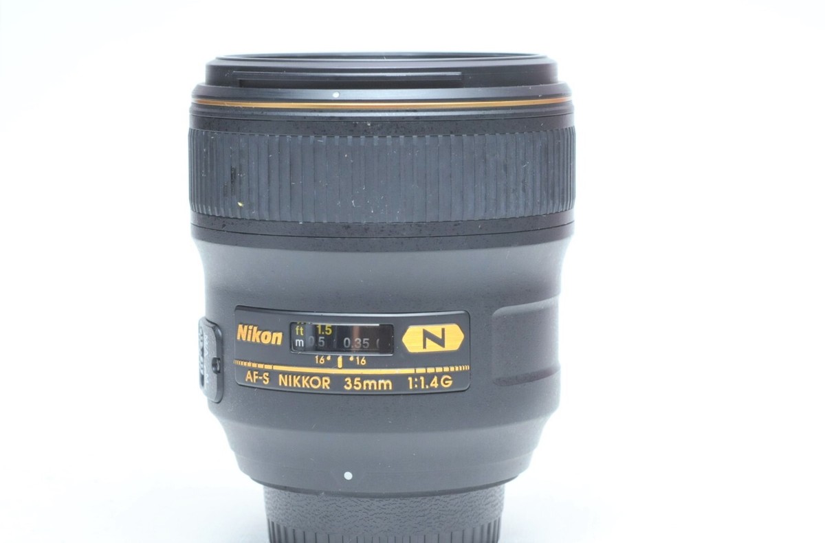 Nikon AF-S NIKKOR 35mm f/1.4G N Lens 244674 | eBay