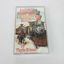 Authentic Outlaw Ballads Cassette Wayne Erbsen 1996 Native Ground Music Sealed