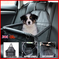 Pet Car Booster Seat for Travel Carrier Cage,Portable,Breathable Bag W/Seat Belt