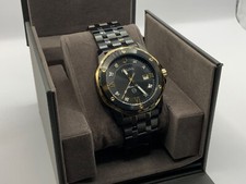 Bulova Marine Star Diamond Men's Black Ip Bracelet Watch RRP £379.00