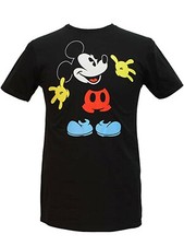 Disney Mickey Mouse Black Out Licensed Men's T-Shirt Size Small NEW
