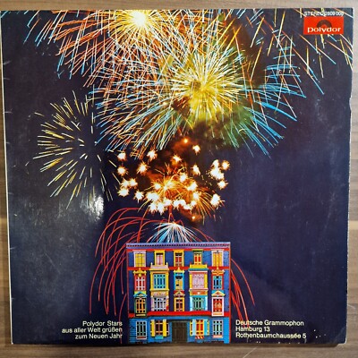 Schallplatte LP Vinyl 12'' Happy Firework - Polydor Stars grüßen zum neuen Jahr