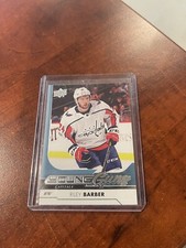 2017-18 Upper Deck Young Guns Rookie #233 Riley Barber YG RC Washington Capitals