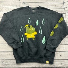 Ohmonah Pullover Crewneck Sweatshirt Women's Small Gray