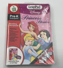 LeapPad LeapFrog Interactive Book & Cartridge Disney Princess Stories. PRE-K