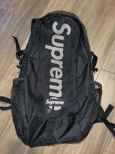 Supreme Backpack SS20 Black 3m Lightly Used Read Description