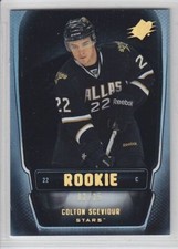 2011-12 UD SPX COLTON SCEVIOUR SPECTRUM ROOKIE /25 #137 Parallel RC Stars