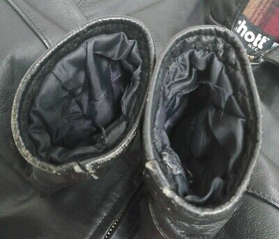 Schott 681 black cowhide leather jacket Size 38 men from Schott 681 black cowhide leather jacket Size 38 men from