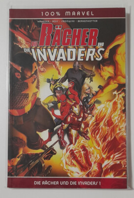 100% Marvel Comic Nr. 44 Die Rächer & Die Invaders Buch 1 Panini deutsc Avengers