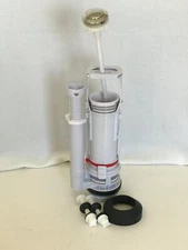 Geber Toilet 223.830.21.1, Flush Valve, Adjustable Top Button Two Piece Toilets