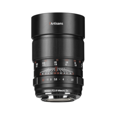7artisans 60mm F2.8 Macro 2X Full Frame Lens for Sony FE E mount Camera A7RV A7s